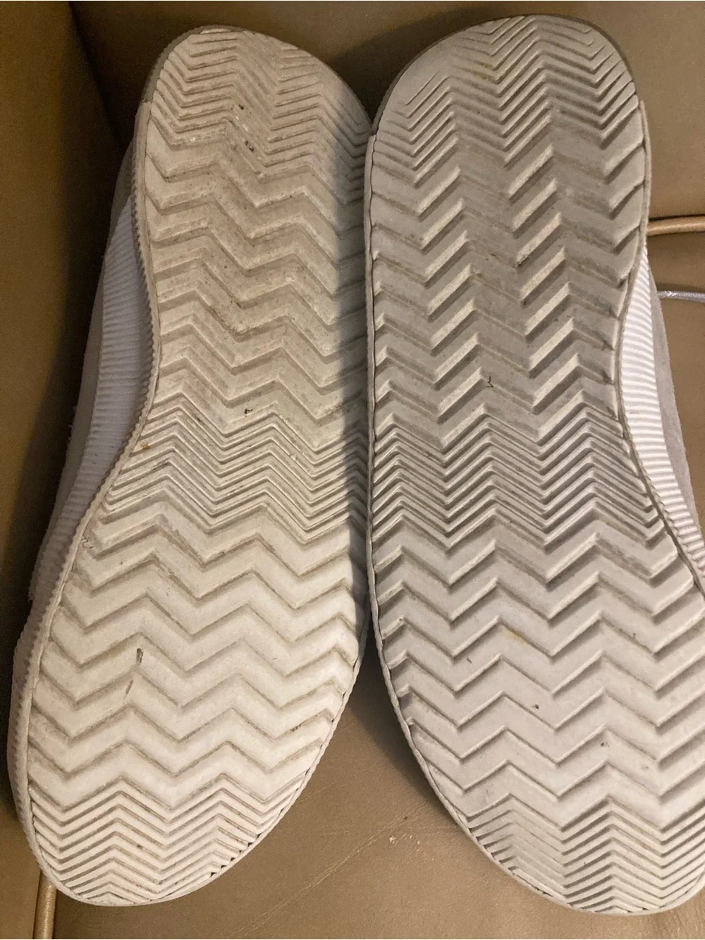 Sorel Taupe Knit Casual Lace-Up Sneakers